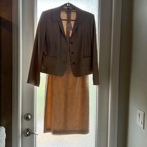 NWT ladies Talbots silk Dress/Jacket ensemble.